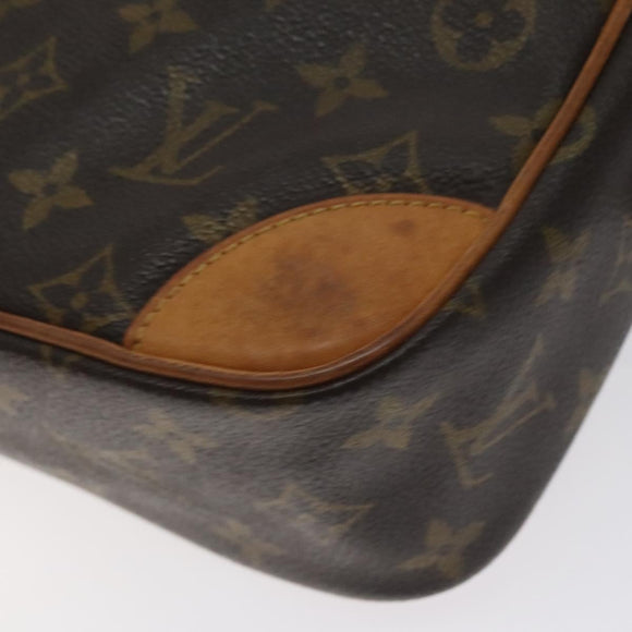 LOUIS VUITTON Monogram Compiegne 28 Clutch Bag M51845 LV Auth BA3523