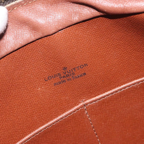 LOUIS VUITTON Monogram Compiegne 28 Clutch Bag M51845 LV Auth BA3523