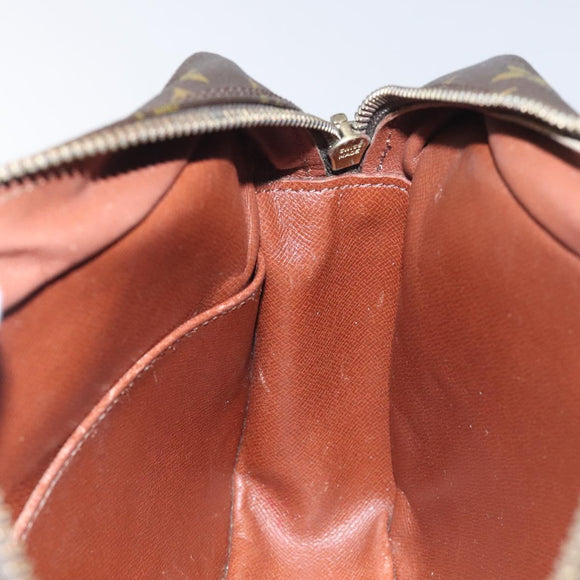 LOUIS VUITTON Monogram Compiegne 28 Clutch Bag M51845 LV Auth BA3523