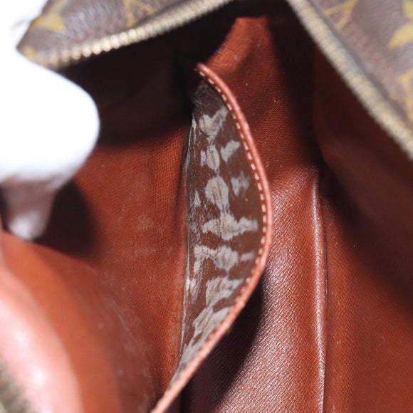 LOUIS VUITTON Monogram Compiegne 28 Clutch Bag M51845 LV Auth BA3523