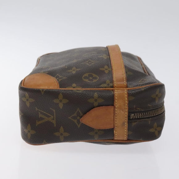 LOUIS VUITTON Monogram Compiegne 28 Clutch Bag M51845 LV Auth BA3523