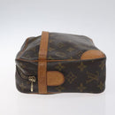 LOUIS VUITTON Monogram Compiegne 28 Clutch Bag M51845 LV Auth BA3523-4