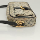 LOUIS VUITTON Monogram Mini Juliet MM Shoulder Bag Blue M92004 LV Auth BA3525-4