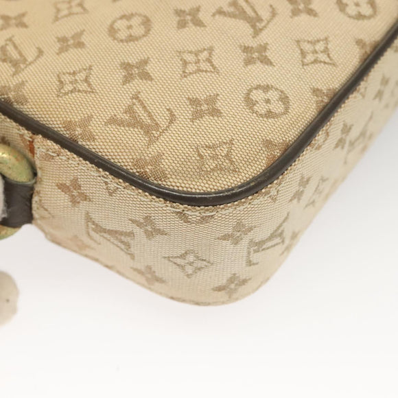 LOUIS VUITTON Monogram Mini Juliet MM Shoulder Bag Khaki M92218 LV Auth BA3526