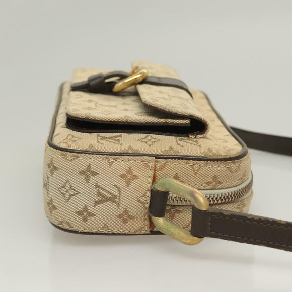 LOUIS VUITTON Monogram Mini Juliet MM Shoulder Bag Khaki M92218 LV Auth BA3526