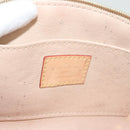 LOUIS VUITTON Damier Azur Pochette Cosmetic PM Pouch N60024 LV Auth BA3528-9