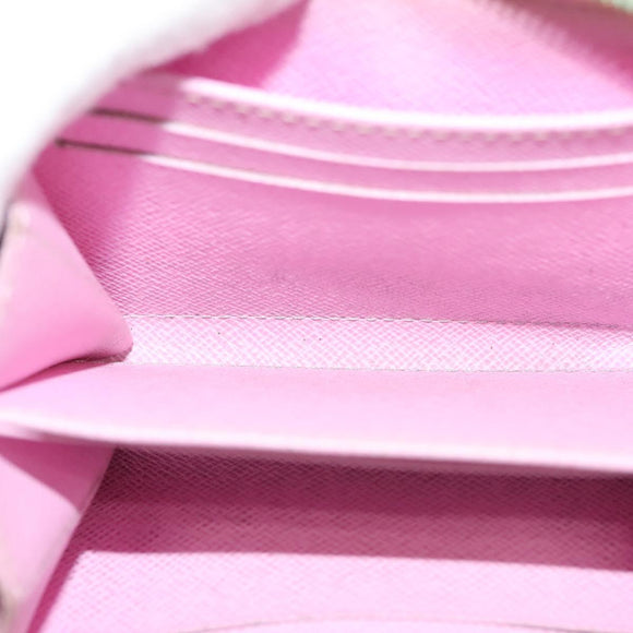 LOUIS VUITTON Monogram Multicolor Zippy Coin Purse White M93741 LV Auth BA3531