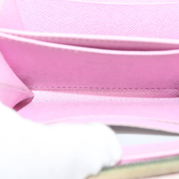 LOUIS VUITTON Monogram Multicolor Zippy Coin Purse White M93741 LV Auth BA3531