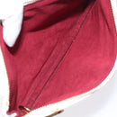 LOUIS VUITTON Monogram Multicolor Pochette GM Pouch White M60027 Auth BA3532V-9