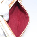 LOUIS VUITTON Monogram Multicolor Pochette GM Pouch White M60027 Auth BA3532V-10
