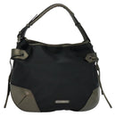 BURBERRY Shoulder Bag Nylon Black Auth BA3541-1