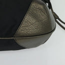 BURBERRY Shoulder Bag Nylon Black Auth BA3541-14