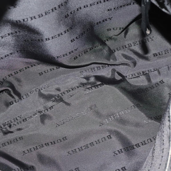 BURBERRY Shoulder Bag Nylon Black Auth BA3541