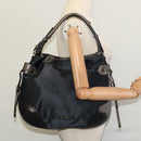 BURBERRY Shoulder Bag Nylon Black Auth BA3541-19