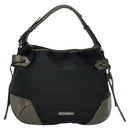 BURBERRY Shoulder Bag Nylon Black Auth BA3541-13