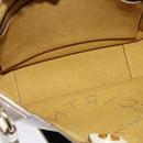 Stella MacCartney Shoulder Bag Leather Gold White 557906 Auth BA3547-10
