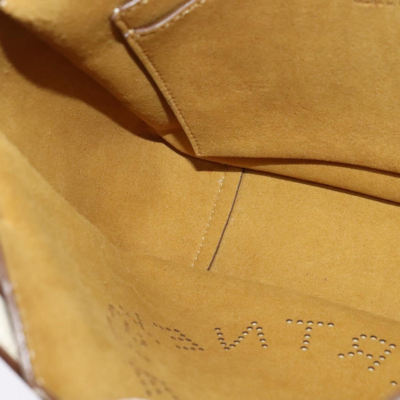 Stella MacCartney Shoulder Bag Leather Gold White 557906 Auth BA3547