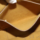 Stella MacCartney Shoulder Bag Leather Gold White 557906 Auth BA3547-11