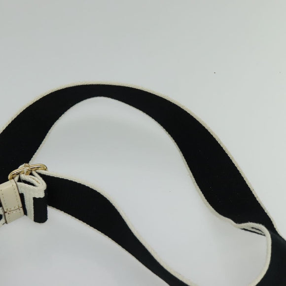 Stella MacCartney Shoulder Bag Leather Gold White 557906 Auth BA3547