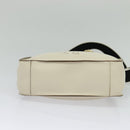 Stella MacCartney Shoulder Bag Leather Gold White 557906 Auth BA3547-5