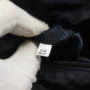 PRADA Hand Bag Nylon Navy Gold Auth BA355-12