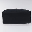 PRADA Hand Bag Nylon Navy Gold Auth BA355-5