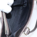 BURBERRY Nova Check Hand Bag Canvas Beige Auth BA3554-20