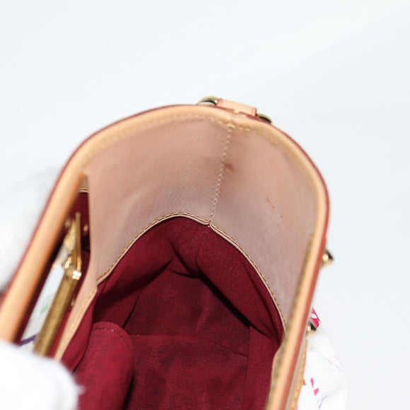 LOUIS VUITTON Monogram Multicolor Judy PM Shoulder Bag White M40257 Auth BA3564V