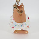 LOUIS VUITTON Monogram Multicolor Judy PM Shoulder Bag White M40257 Auth BA3564SAV-4