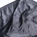 Salvatore Ferragamo Shoulder Bag Canvas Black Gold Auth BA3569-19