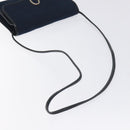 Christian Dior Trotter Canvas Shoulder Bag Navy Auth BA3570-7