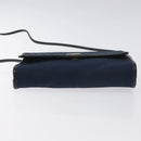 Christian Dior Trotter Canvas Shoulder Bag Navy Auth BA3570-9