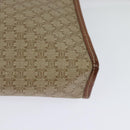 CELINE Macadam Canvas Shoulder Bag Beige Auth BA3577-17