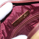 CARTIER Must Line Shoulder Bag Leather Brown Gold Auth BA3580-17