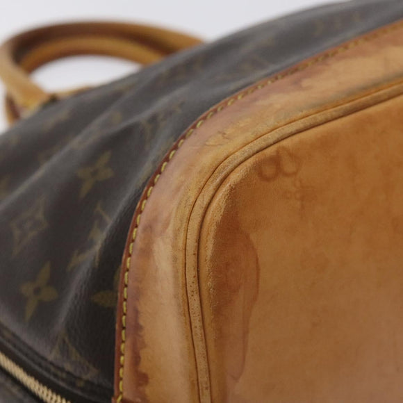 LOUIS VUITTON Monogram Alma Hand Bag M51130 LV Auth BA3586