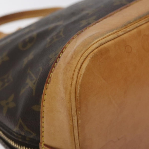 LOUIS VUITTON Monogram Alma Hand Bag M51130 LV Auth BA3586