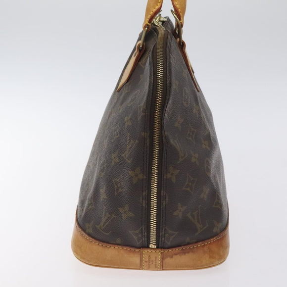 LOUIS VUITTON Monogram Alma Hand Bag M51130 LV Auth BA3586