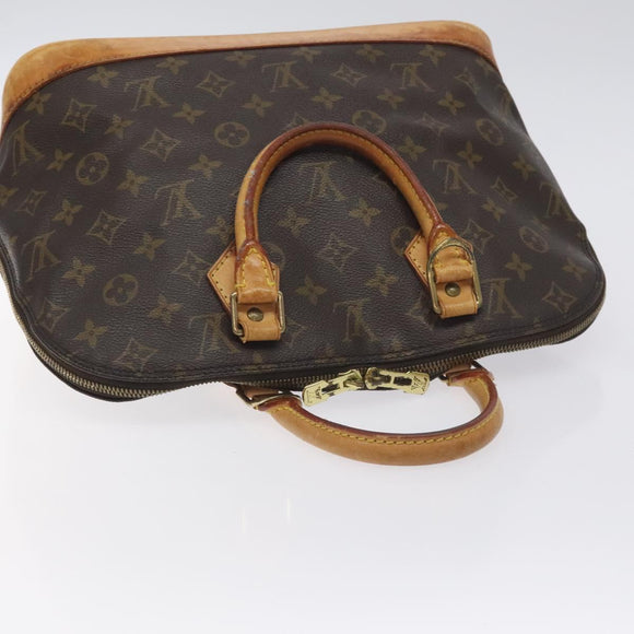 LOUIS VUITTON Monogram Alma Hand Bag M51130 LV Auth BA3586