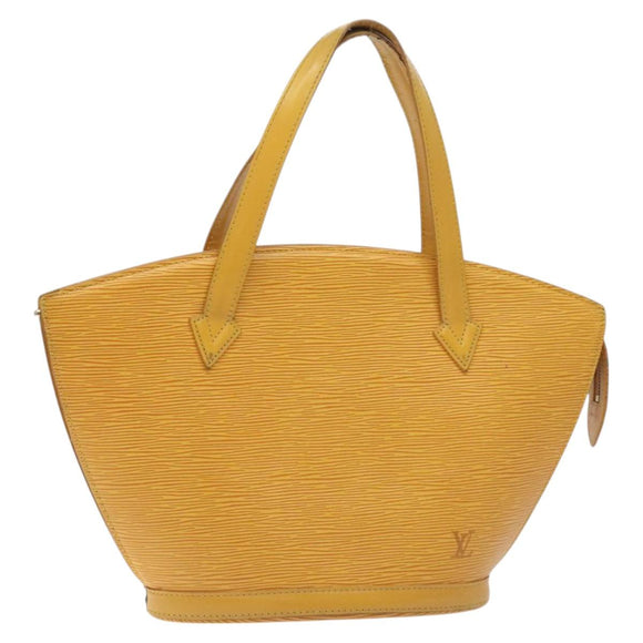 LOUIS VUITTON Epi Saint Jacques Hand Bag Yellow M52279 LV Auth BA3588