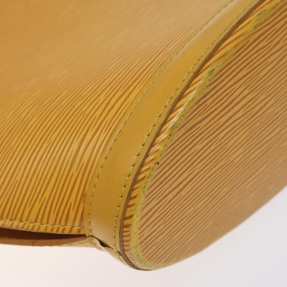 LOUIS VUITTON Epi Saint Jacques Hand Bag Yellow M52279 LV Auth BA3588