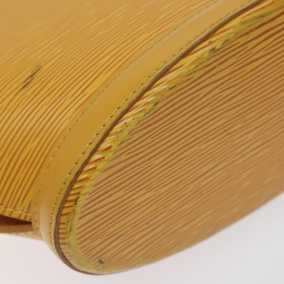 LOUIS VUITTON Epi Saint Jacques Hand Bag Yellow M52279 LV Auth BA3588