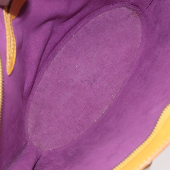 LOUIS VUITTON Epi Saint Jacques Hand Bag Yellow M52279 LV Auth BA3588