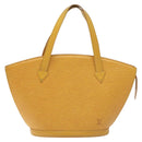 LOUIS VUITTON Epi Saint Jacques Hand Bag Yellow M52279 LV Auth BA3588-13