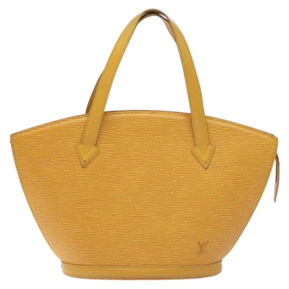 LOUIS VUITTON Epi Saint Jacques Hand Bag Yellow M52279 LV Auth BA3588