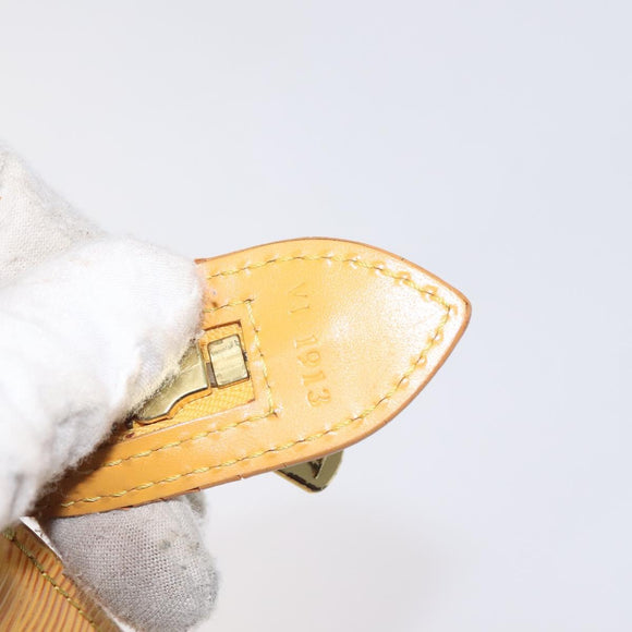 LOUIS VUITTON Epi Saint Jacques Hand Bag Yellow M52279 LV Auth BA3588