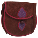 SAINT LAURENT Shoulder Bag Suede Brown Auth BA3599-1