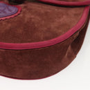 SAINT LAURENT Shoulder Bag Suede Brown Auth BA3599-14