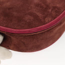 SAINT LAURENT Shoulder Bag Suede Brown Auth BA3599-15