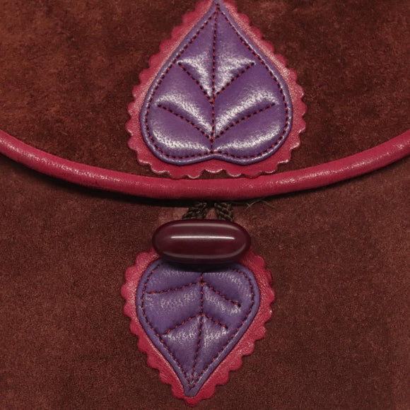 SAINT LAURENT Shoulder Bag Suede Brown Auth BA3599