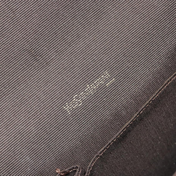 SAINT LAURENT Umhängetasche Wildleder Braun Auth BA3599